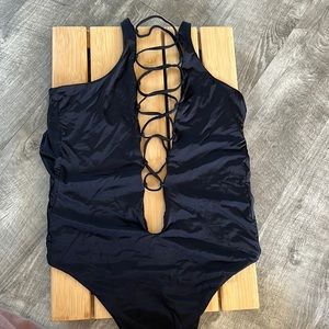 Black Beach bunny one piece